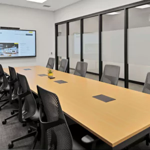 coworking space with private offices