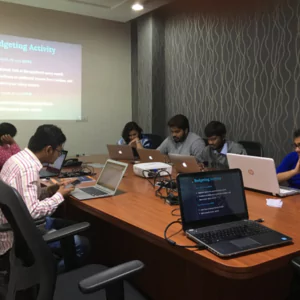 coworking space with meeting rooms