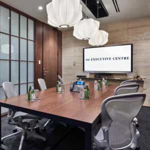 coworking space with meeting rooms