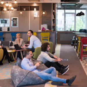 coworking space design trends